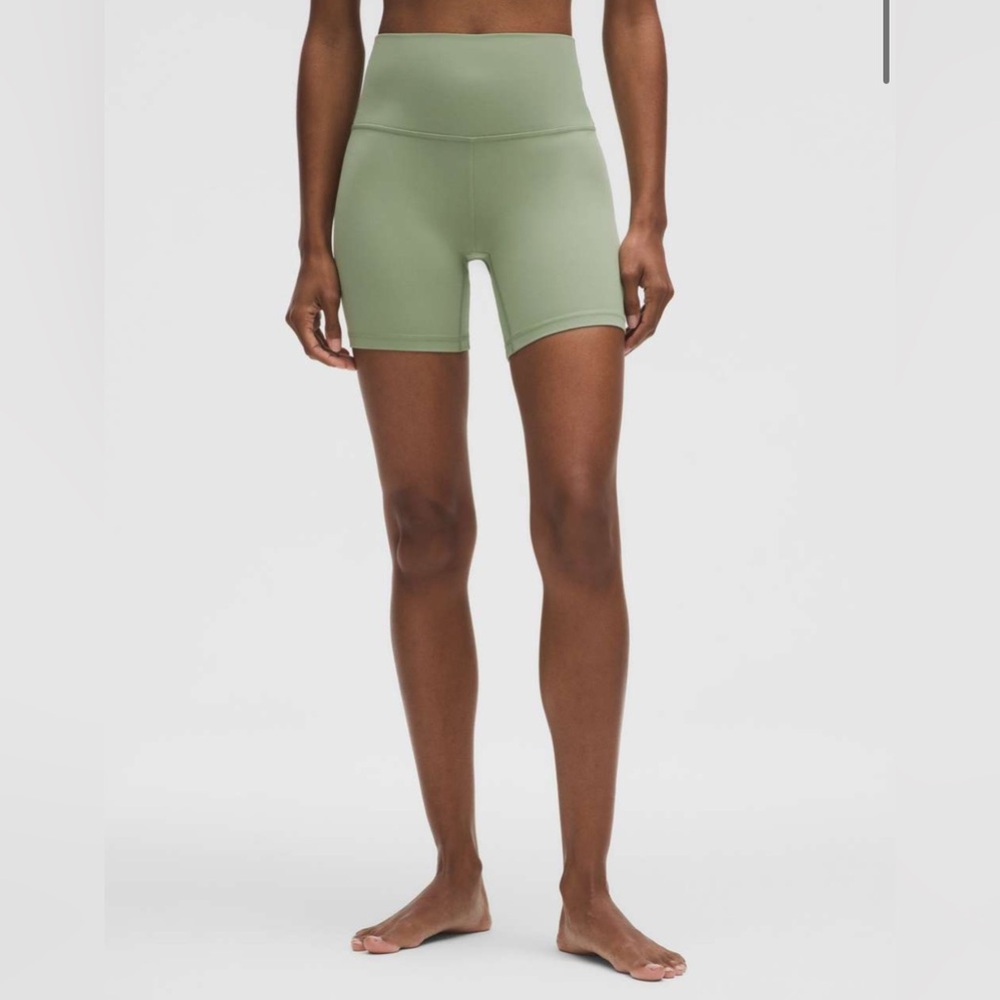 Lululemon Align High-Rise Short 6" Desert Green size 0 NWT